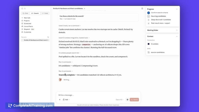 CrustRecruiter, screenshot 3