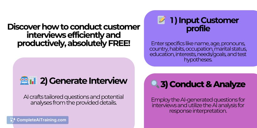Customer Interview Generator
