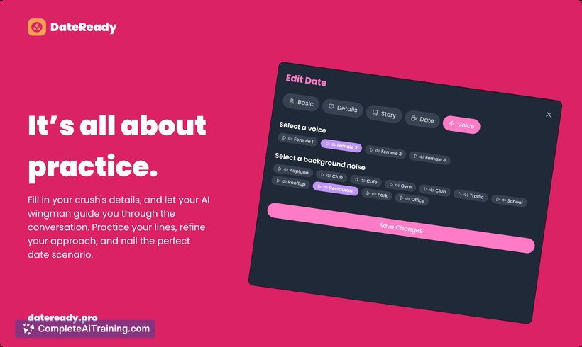DateReady, screenshot 3