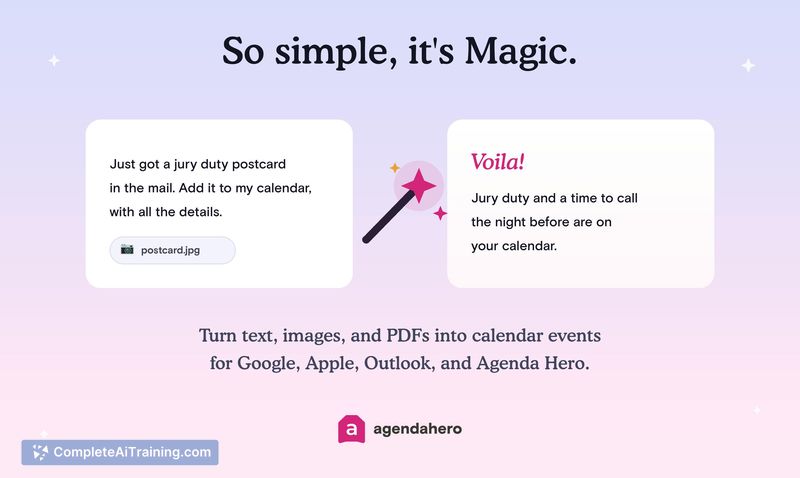 Dates by Agenda Hero, screenshot 2