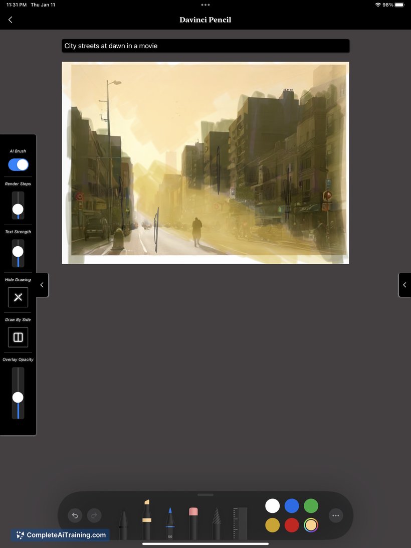Davinci Pencil, screenshot 4