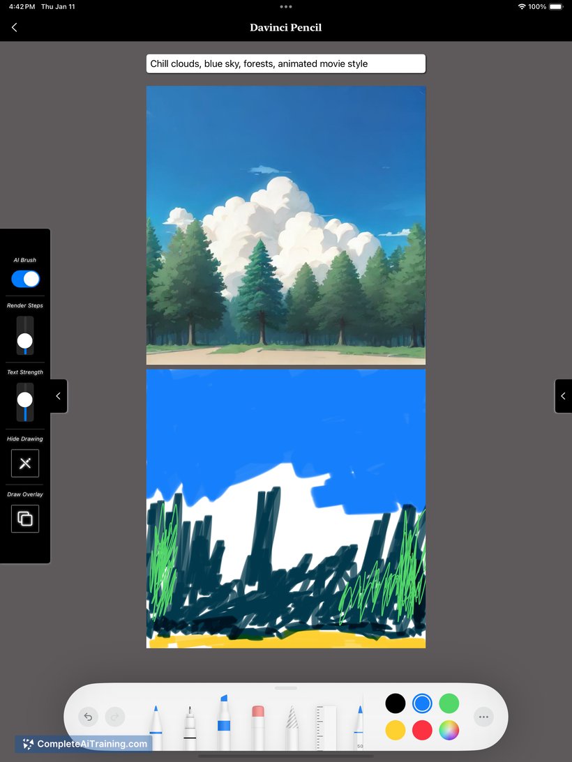 Davinci Pencil, screenshot 5