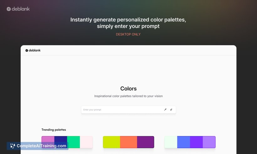 Deblank Colors