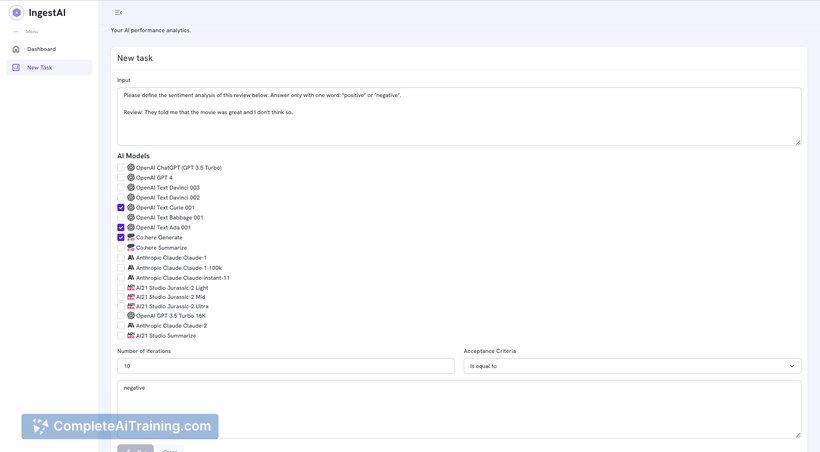 Deepmark AI, screenshot 4