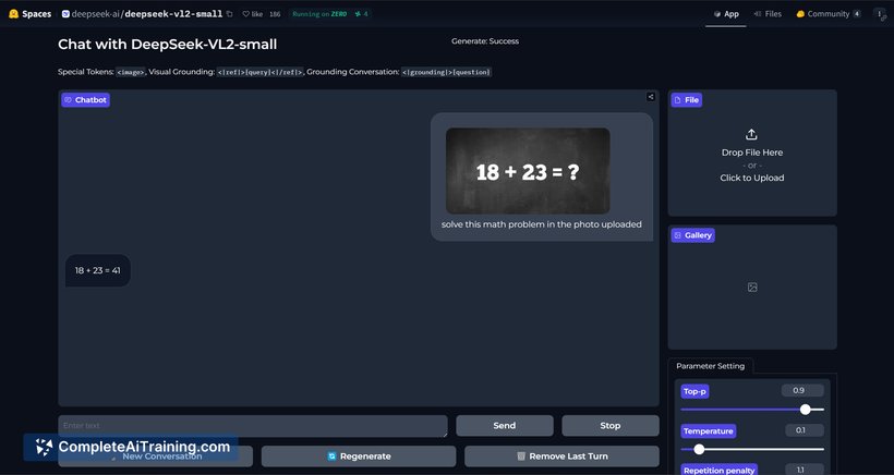 DeepSeek-VL2, screenshot 2