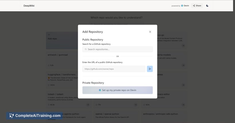 DeepWiki by Congnition