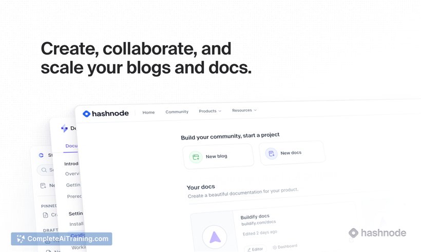 Docs by Hashnode, screenshot 3