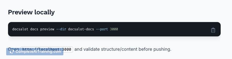 DocsAlot CLI