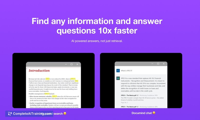 Documind, screenshot 2