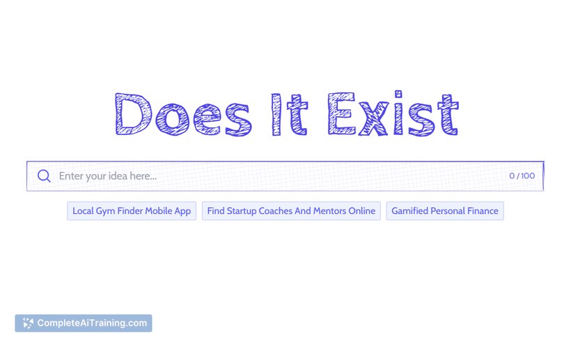 Does It Exist, screenshot 2