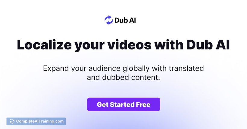Dub AI, screenshot 3