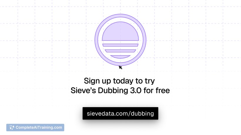 Dubbing 3.0 by Sieve