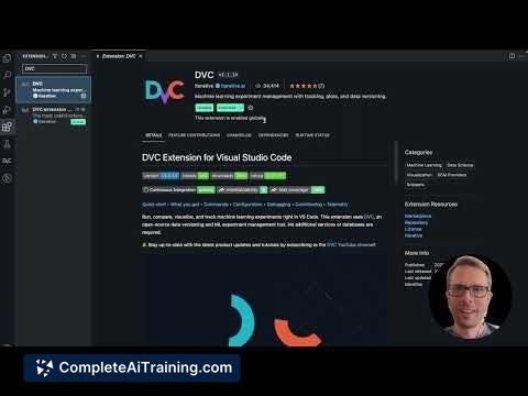 DVC Extension for VS Code