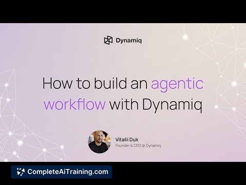 Dynamiq's Agentic AI Studio