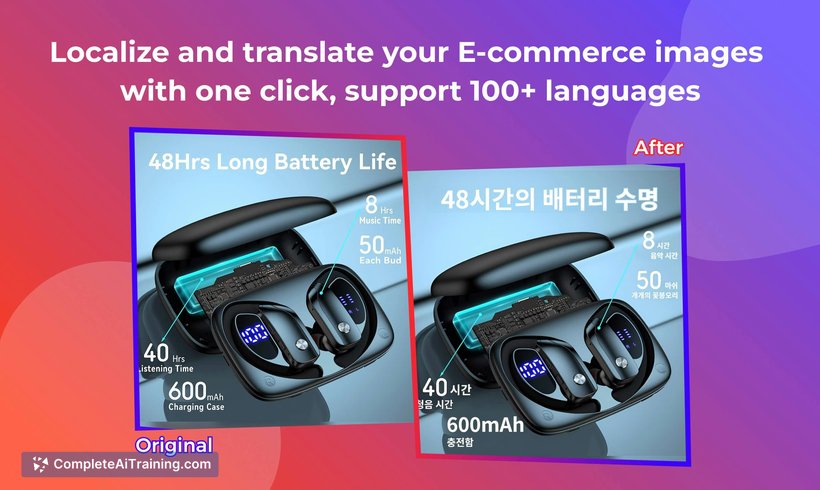 E-commerce Image Translation