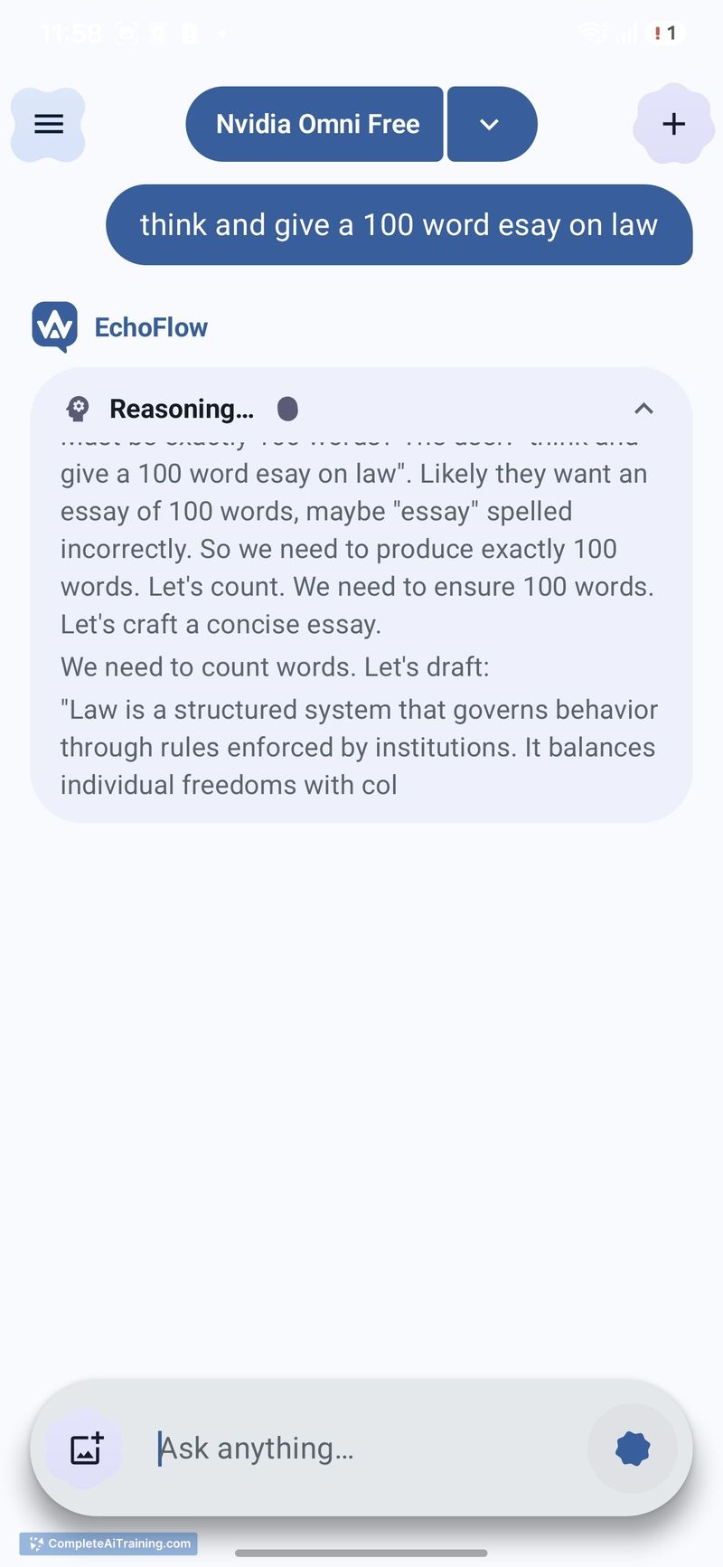 EchoFlow, screenshot 7