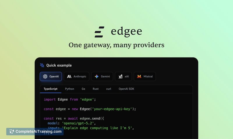 Edgee, screenshot 5
