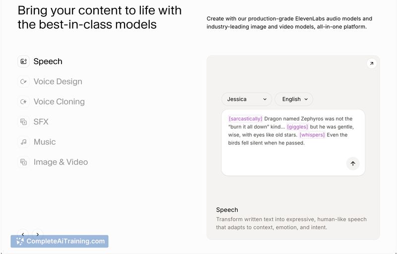 ElevenCreative by ElevenLabs