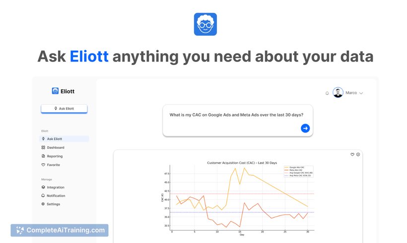 Eliott - Ask anything about your data