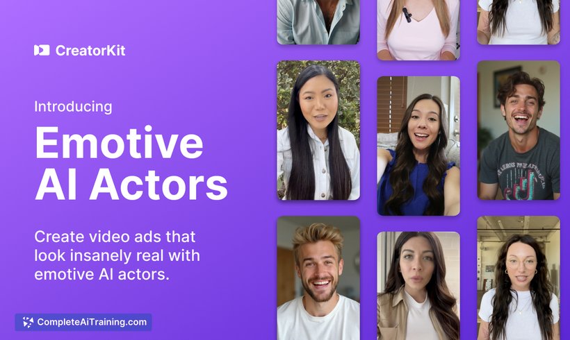 Emotive AI Actors by CreatorKit