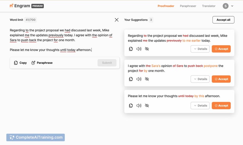 Engram Translator, screenshot 2