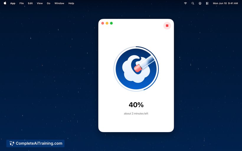 EraseVideo, screenshot 2