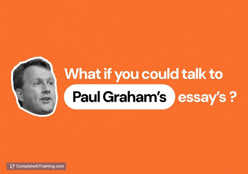 Essays by Paul Graham GPT, screenshot 4