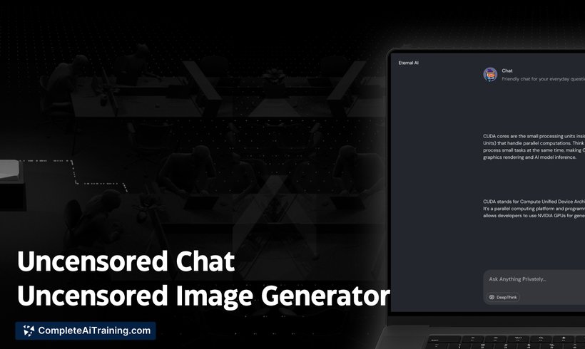Eternal AI, screenshot 2