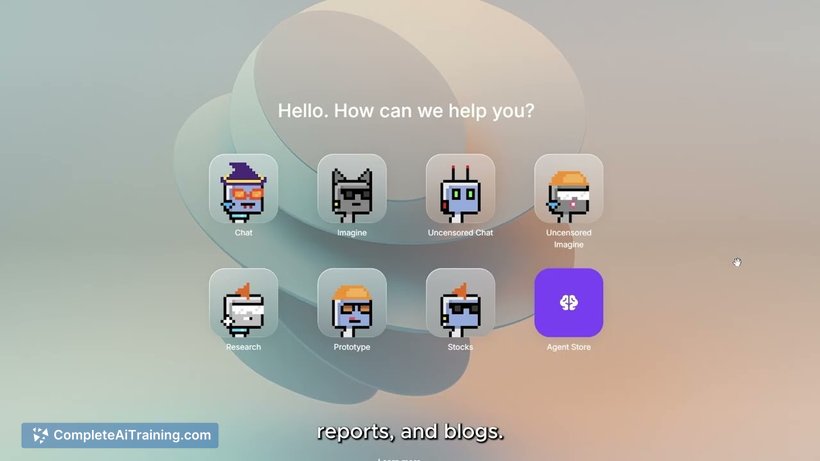 Eternal AI, screenshot 4