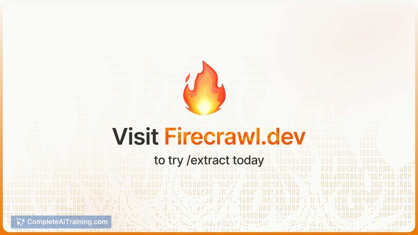 /extract by Firecrawl