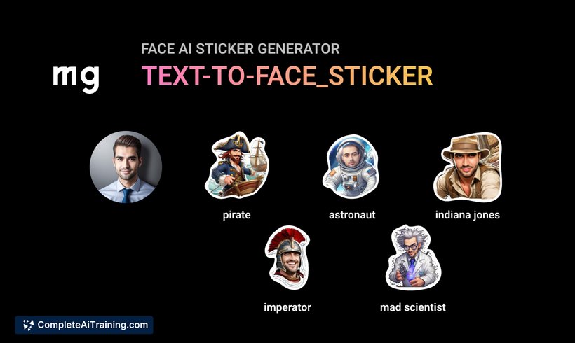 Face AI Stickers