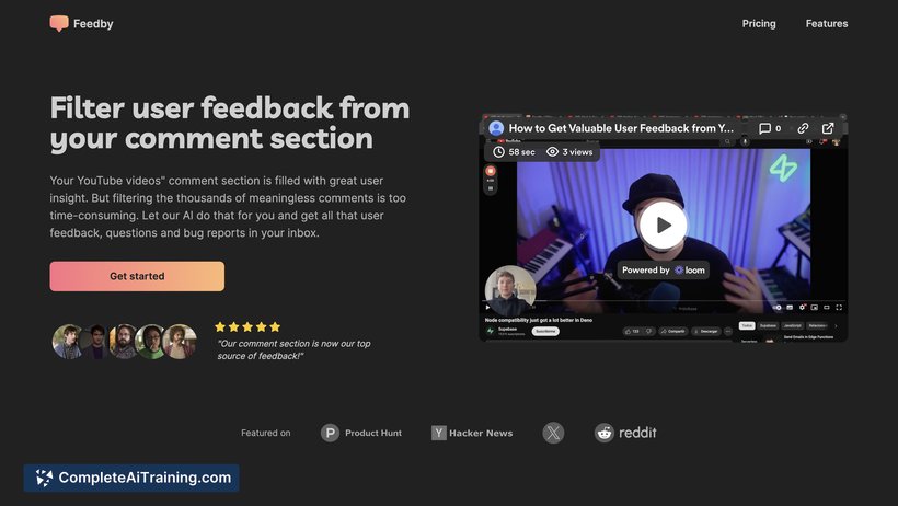 Feedby, screenshot 5