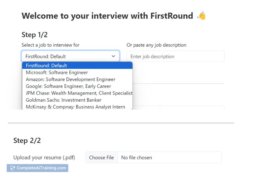 FirstRound