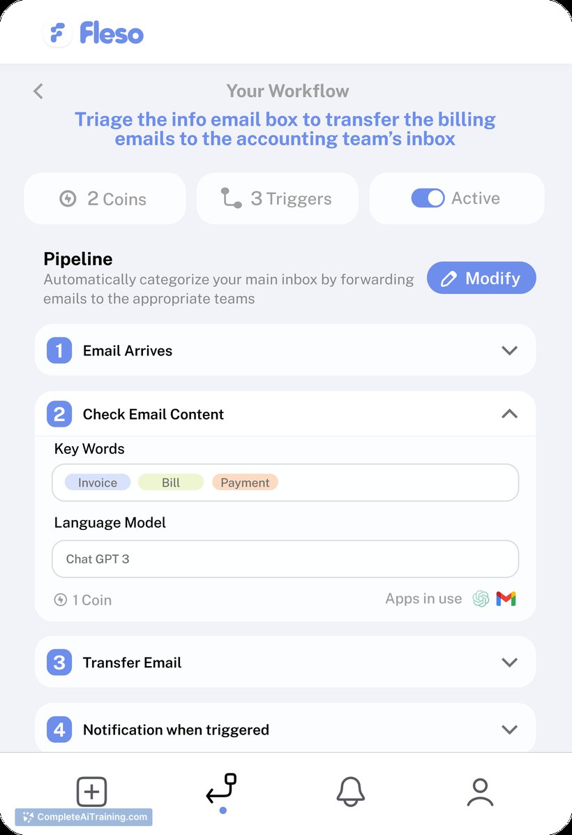 Fleso, screenshot 2