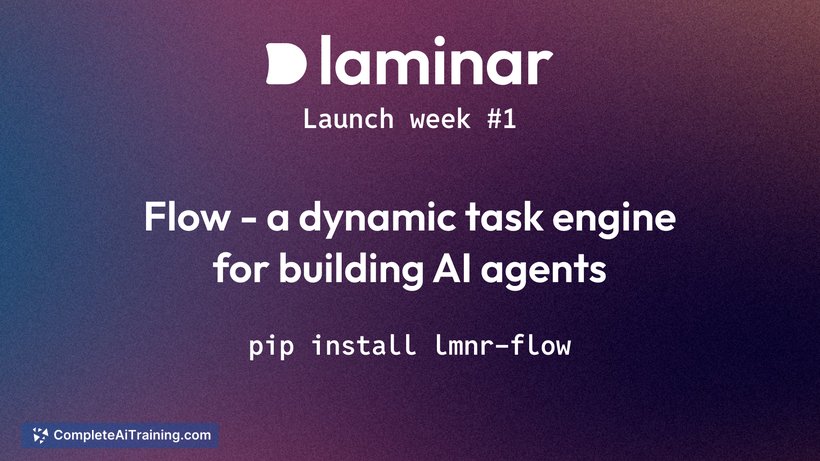 Flow by Laminar [LW24]