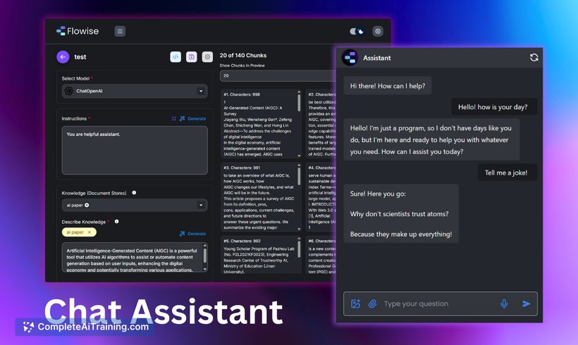 Flowise, screenshot 4