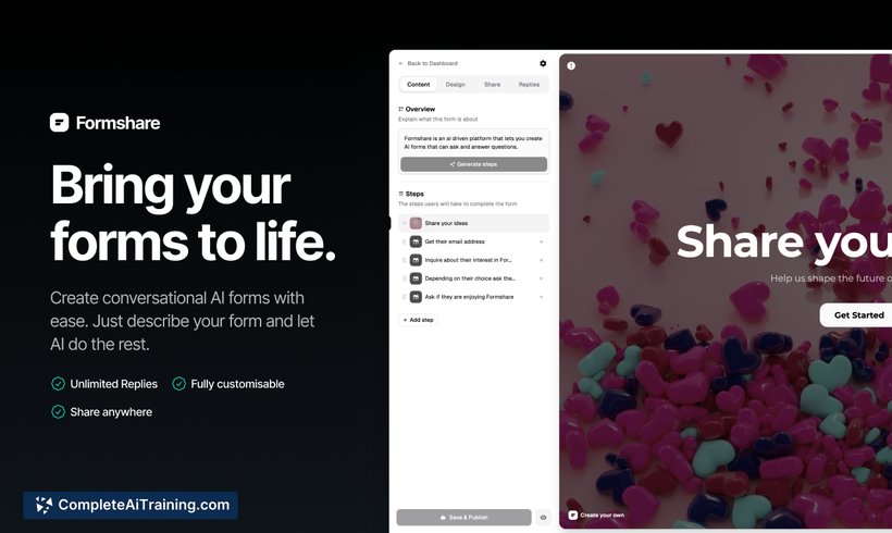 Formshare, screenshot 4