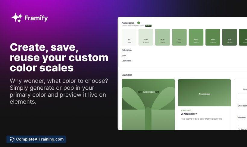 Framify, screenshot 2