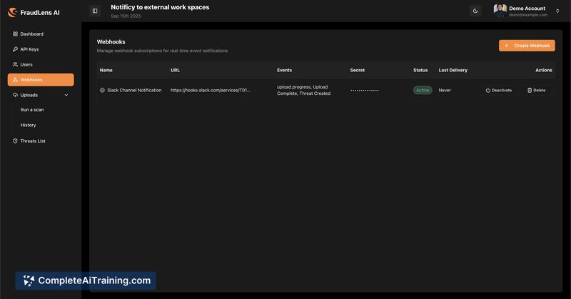 FraudLens AI, screenshot 5