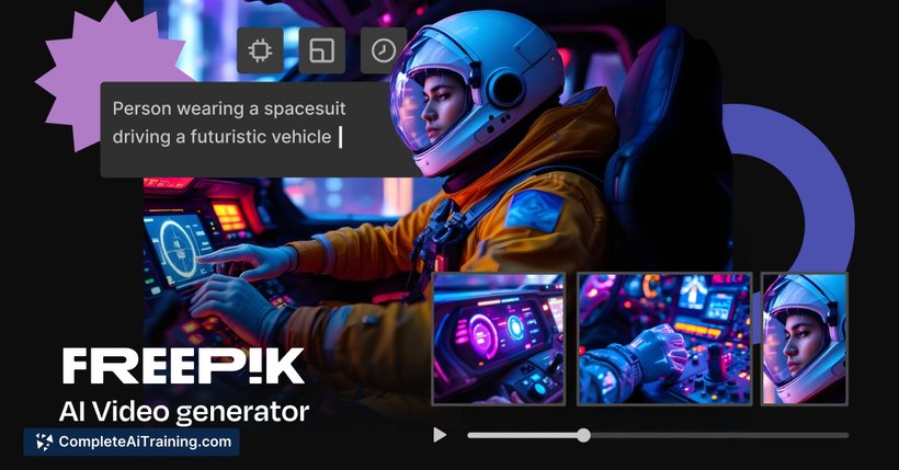 Freepik AI Video Upscaler