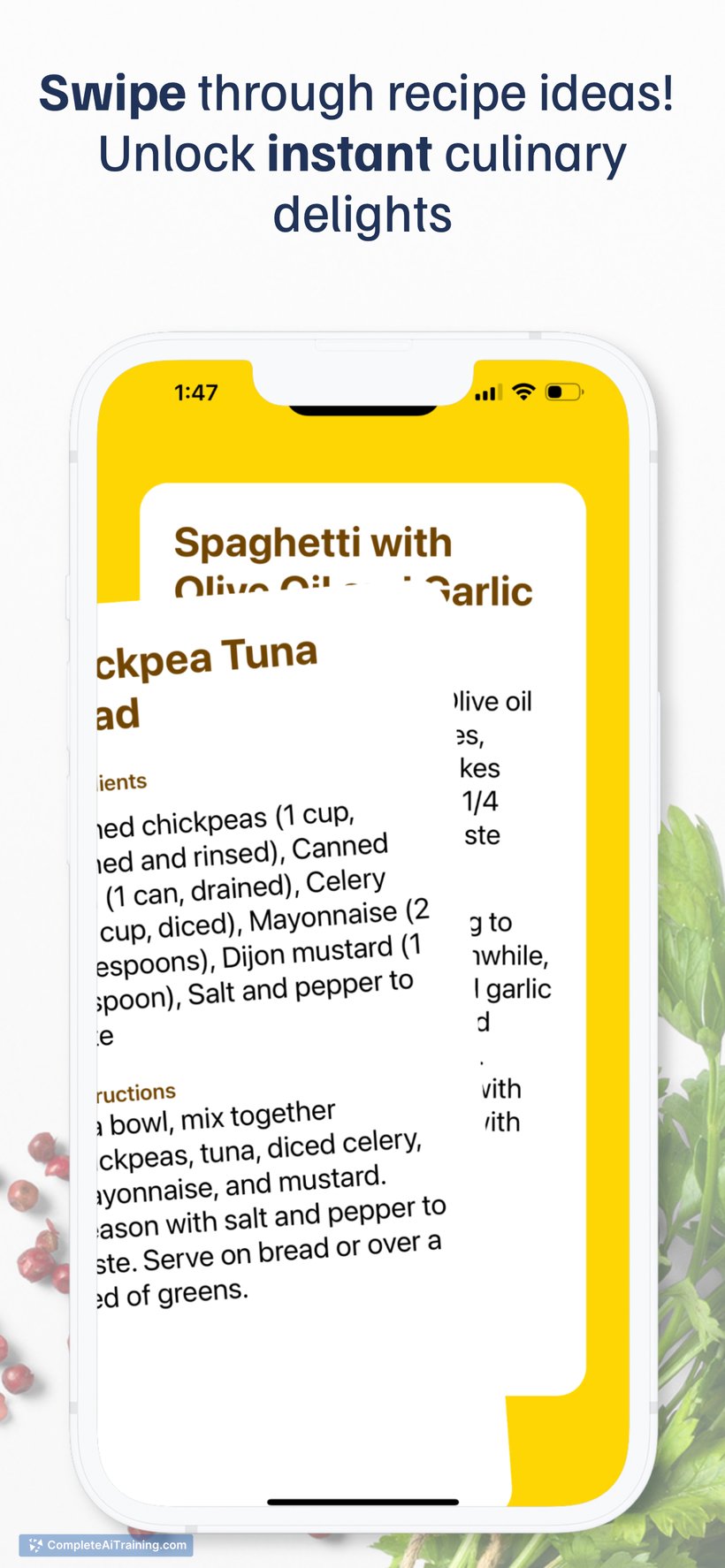 Fridge2Food - Transform food into meals, screenshot 5