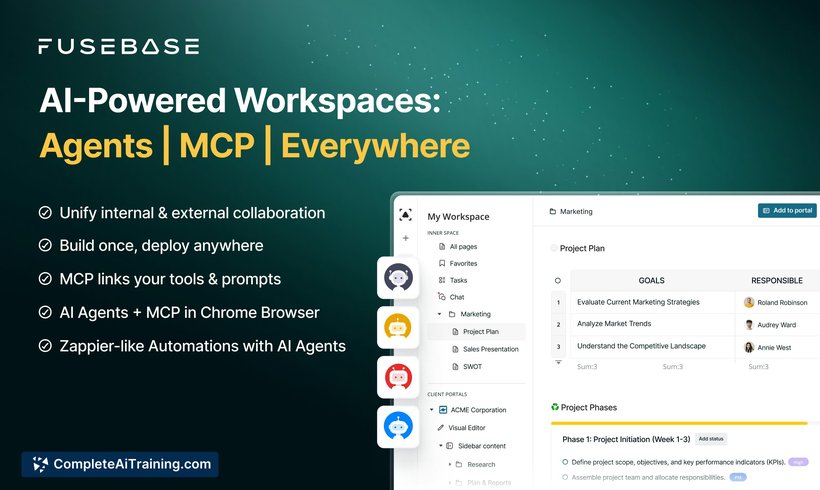 FuseBase AI Agents, screenshot 2
