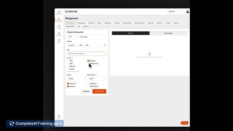 Geekflare Scraping API v2, screenshot 4