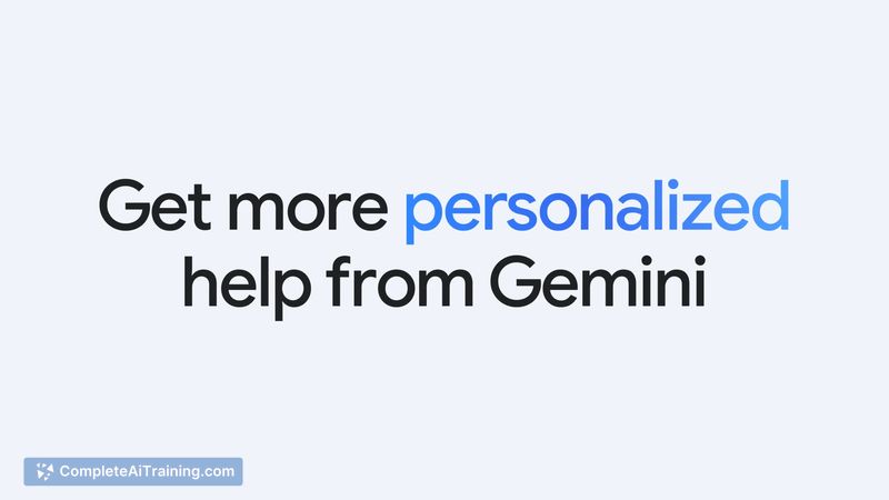 Gemini Personal Intelligence