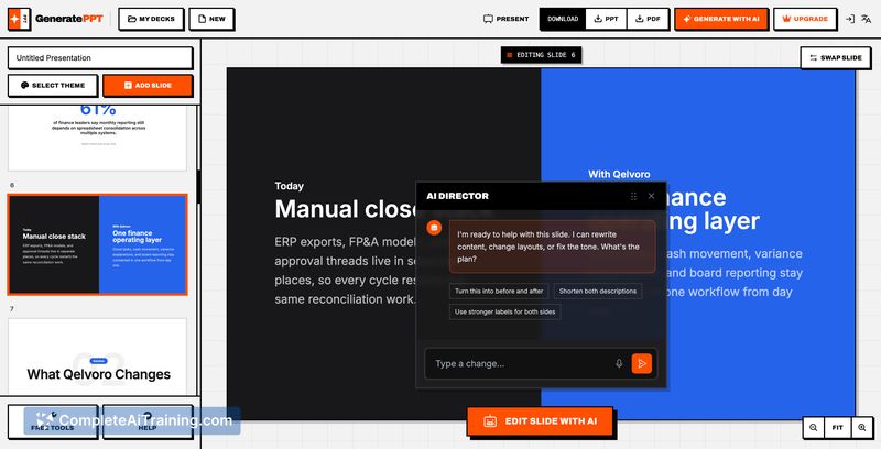 GeneratePPT, screenshot 5