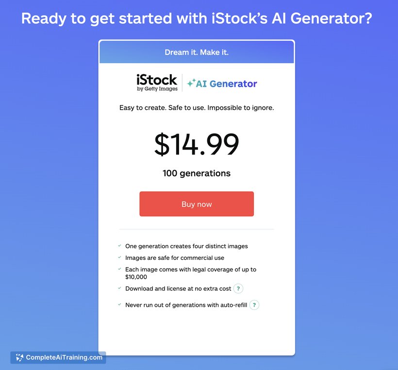 Generative AI by iStock