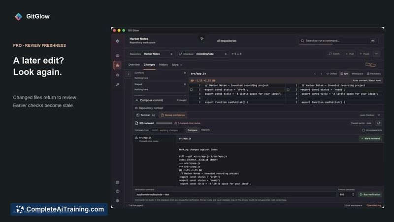 GitGlow, screenshot 4