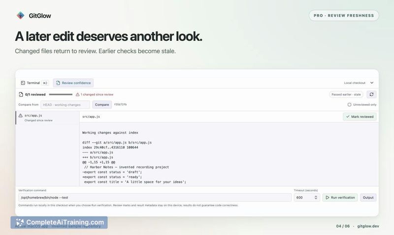 GitGlow, screenshot 6