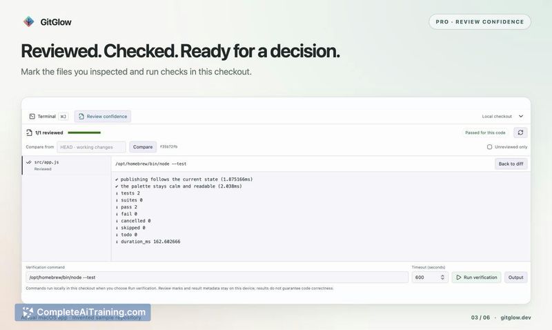GitGlow, screenshot 7