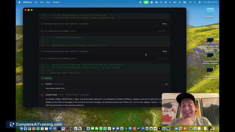 GitWarren, screenshot 3